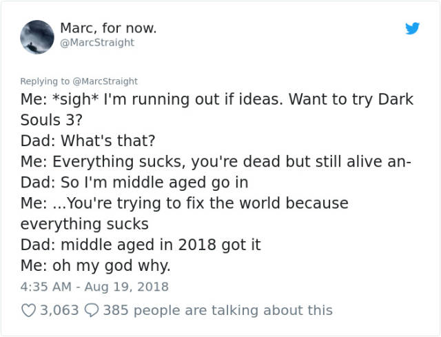 This Guy’s Dad Has The Most Brutally Honest Reactions To Video Games He Plays (21 pics)