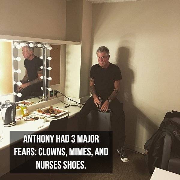 Facts About Anthony Bourdain (19 pics)