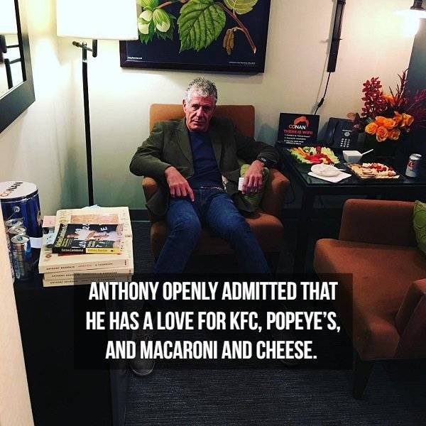 Facts About Anthony Bourdain (19 pics)