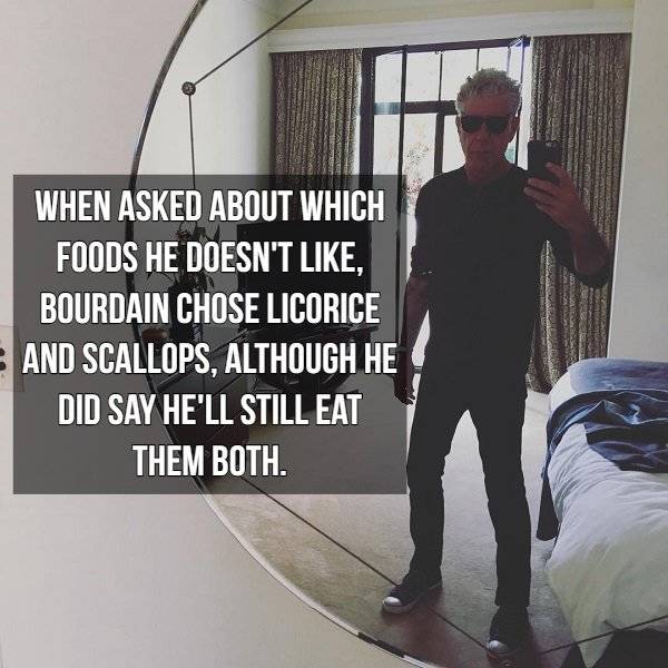 Facts About Anthony Bourdain (19 pics)