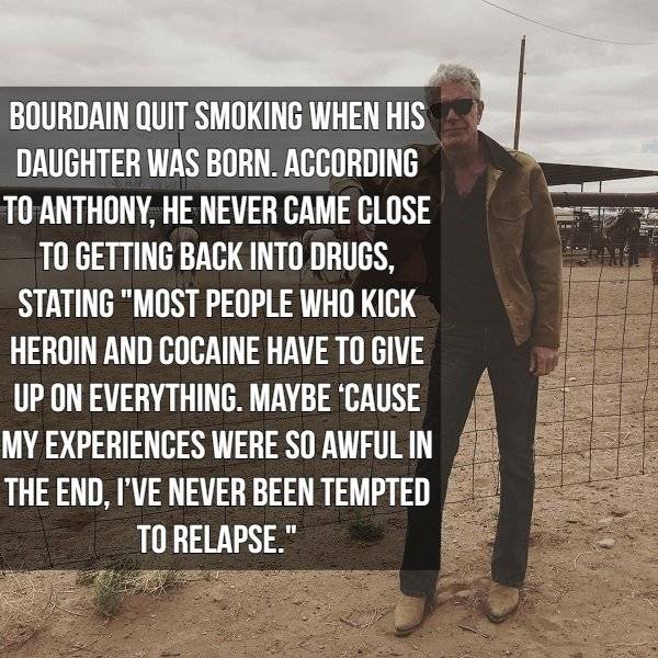 Facts About Anthony Bourdain (19 pics)