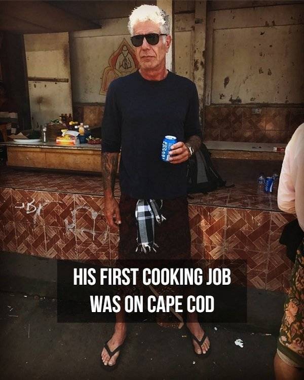 Facts About Anthony Bourdain (19 pics)