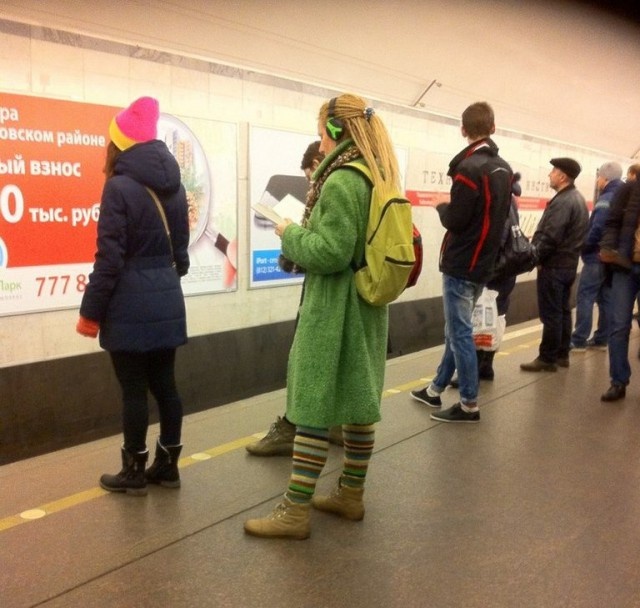 People On The Subway (29 pics)