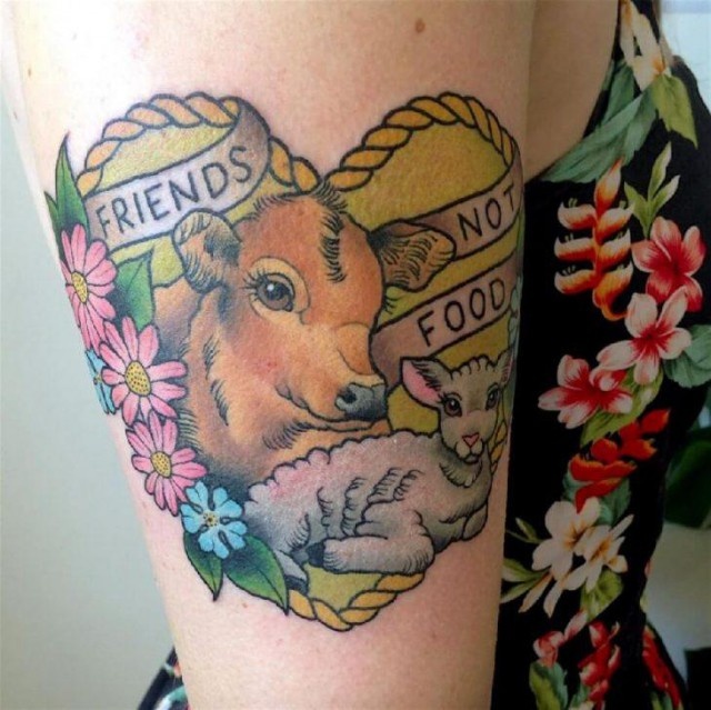 Vegan Tattoo (21 pics)