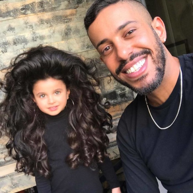 5-Year-Old Instagram Star Has Amazing Hair (11 pics)