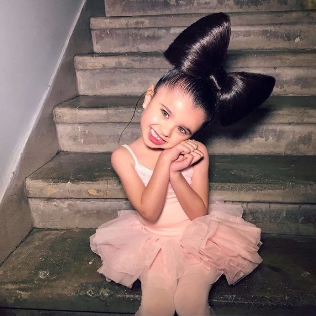 5-Year-Old Instagram Star Has Amazing Hair (11 pics)