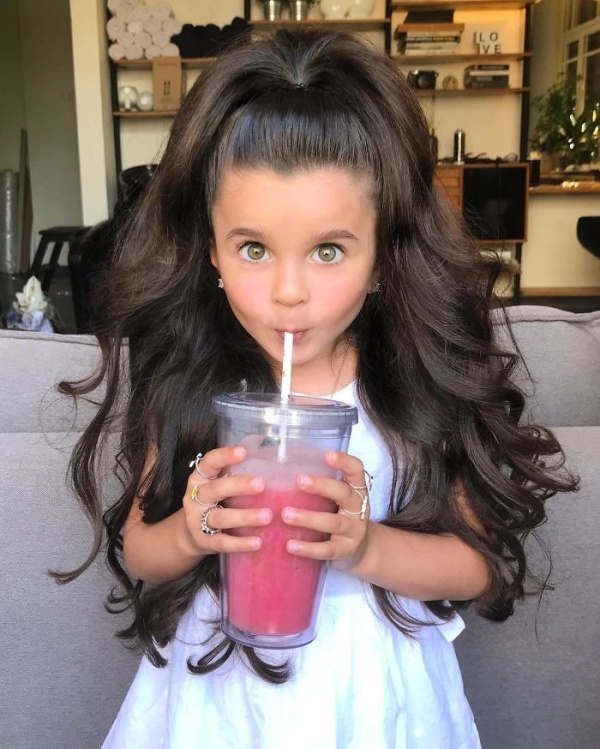 5-Year-Old Instagram Star Has Amazing Hair (11 pics)
