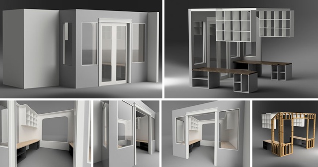 DIY Home Office (39 pics)