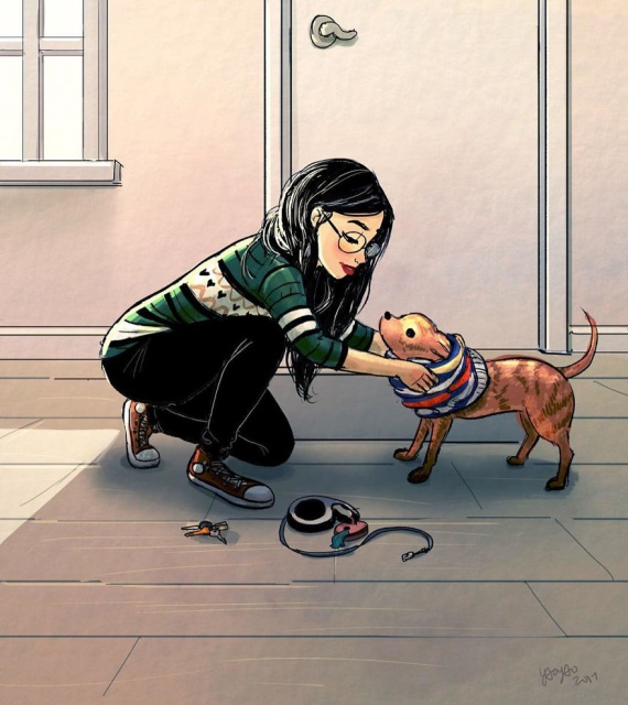 What It's Like To Live With A Dog (25 pics)