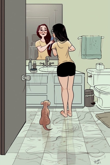 What It's Like To Live With A Dog (25 pics)