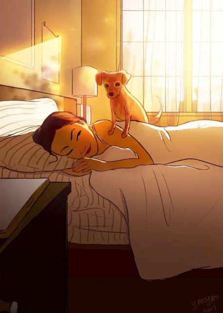 What It's Like To Live With A Dog (25 pics)