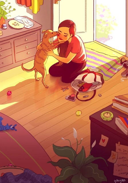 What It's Like To Live With A Dog (25 pics)