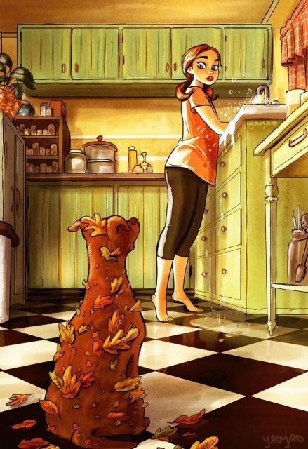What It's Like To Live With A Dog (25 pics)
