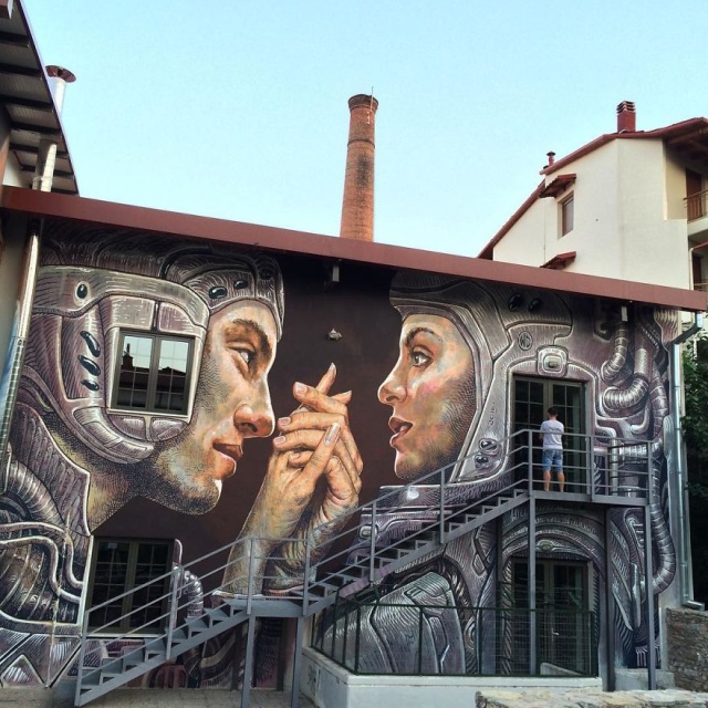 Artist Creates Large Scale Street Art Murals Across Europe (29 pics)