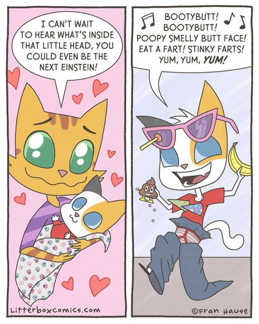 Woman Draws Comics Of Her Experience As A Mom Of Two Boys (17 pics)