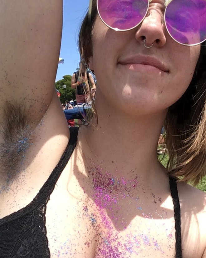 Glitter Armpits: Awkward Instagram Beauty Trend (20 pics)