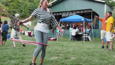 Hot Girls With Hula Hoops (14 gifs)