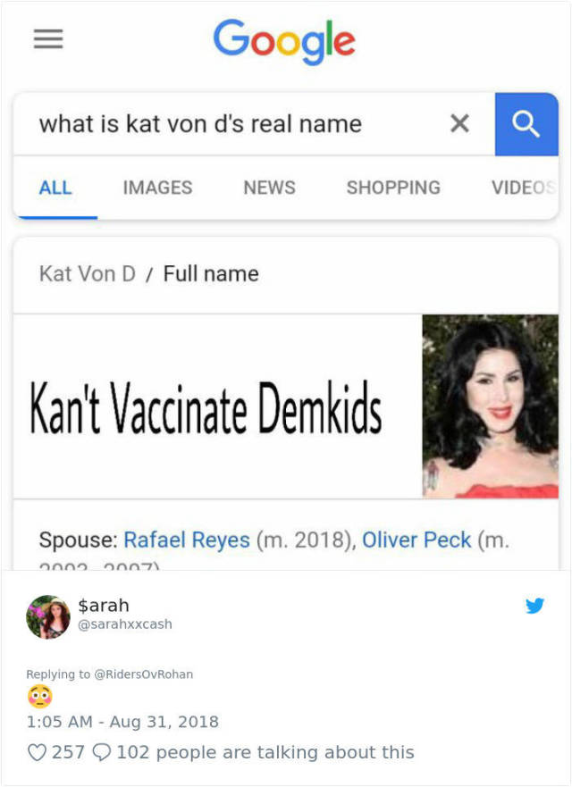 Not Real Celebrity Names (17 pics)