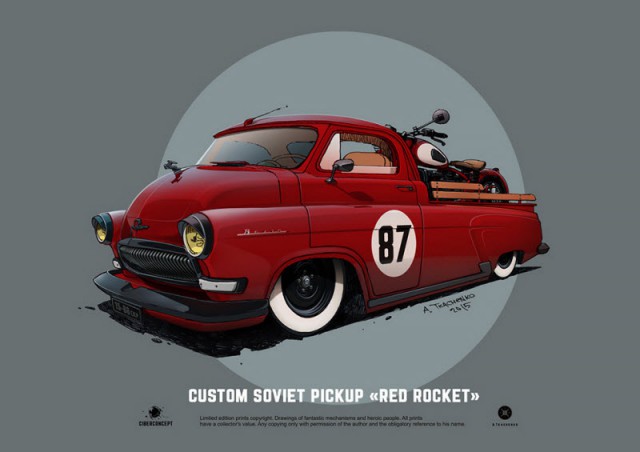 Russian Custom Car Tuning Projects (30 pics)