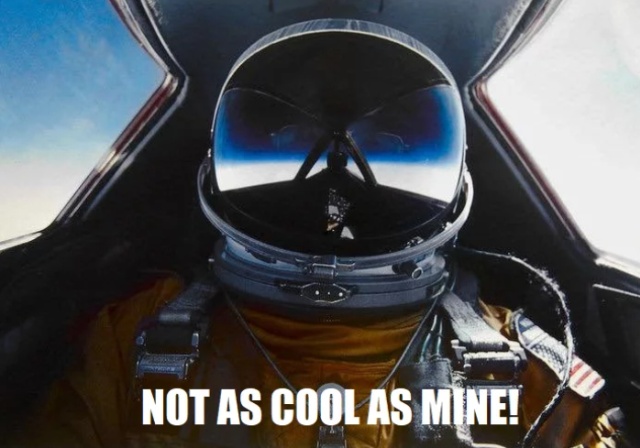 The Coolest Selfie Ever (3 pics)