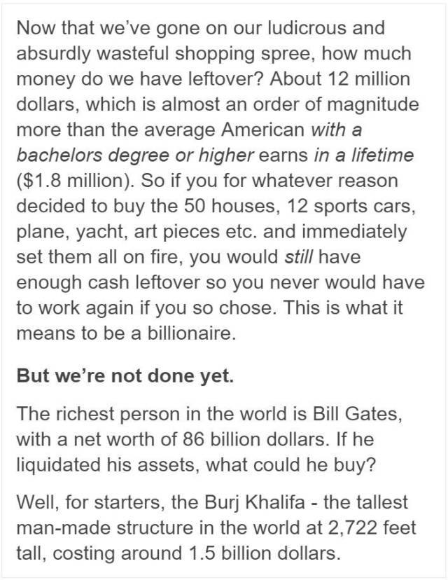 What It Really Means To Be A Billionaire (37 pics)
