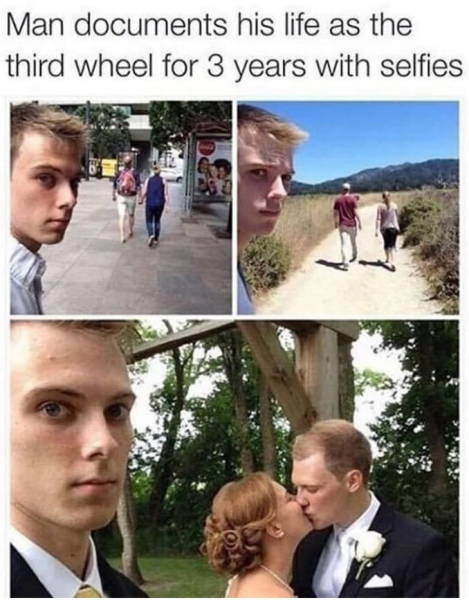When You Are A Third Wheel... (44 pics)