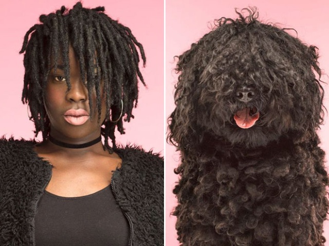 Photographer Puts Dogs And Their Owners Side By Side (10 pics)