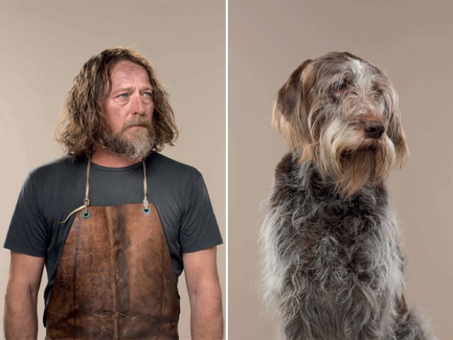 Photographer Puts Dogs And Their Owners Side By Side (10 pics)