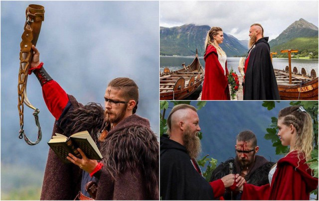 The First Viking Wedding in 1,000 Years (15 pics)