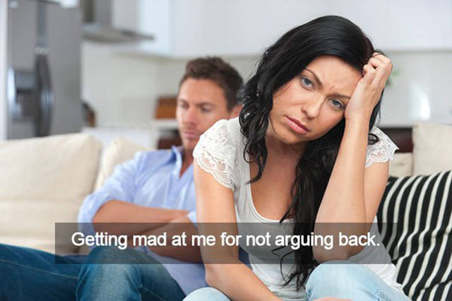 Women Don't Need A Real Reason To Get Mad At You (24 pics)