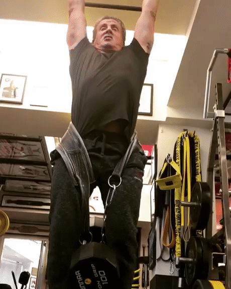 Sylvester Stallone Working Out For ‘Rambo 5’ (5 pics)