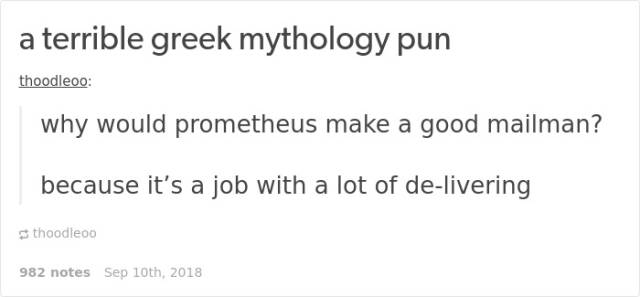 Jokes About Greek Mythology (21 pics)