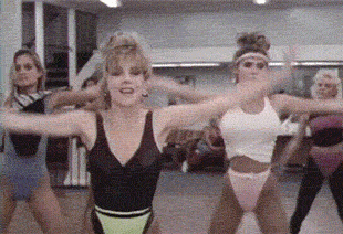 Don't You Miss ’80s Style Aerobics? (16 gifs)