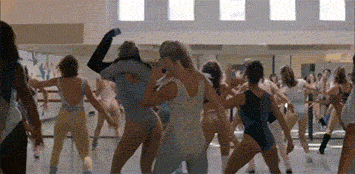Don't You Miss ’80s Style Aerobics? (16 gifs)