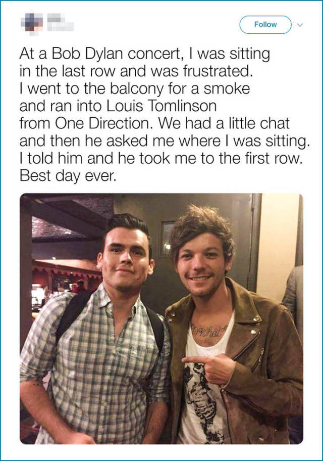 Celebrities Who Are Too Kind To Random Strangers (23 pics)