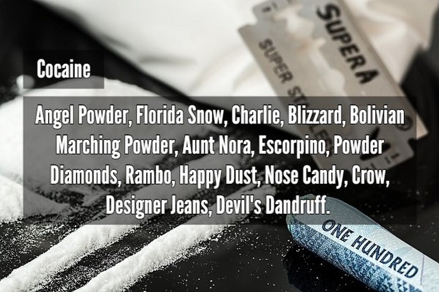 Street Names For Drugs (16 pics)