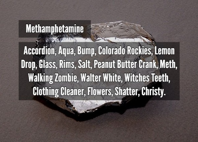 Street Names For Drugs (16 pics)
