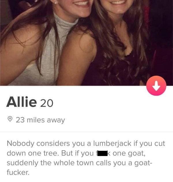 Tinder Is A Very Strange Place Sometimes (26 pics)