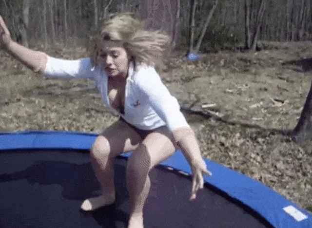 Girls On Trampolines (14 gifs)