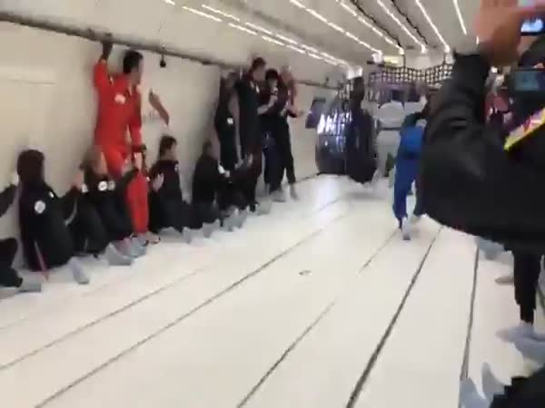 Usain Bolt Attempts Zero-Gravity Sprint