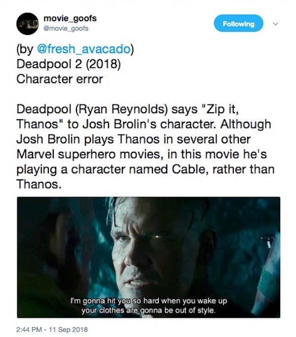 Movie Goofs (36 pics)