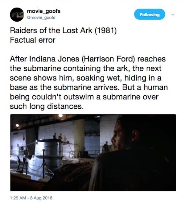 Movie Goofs (36 pics)