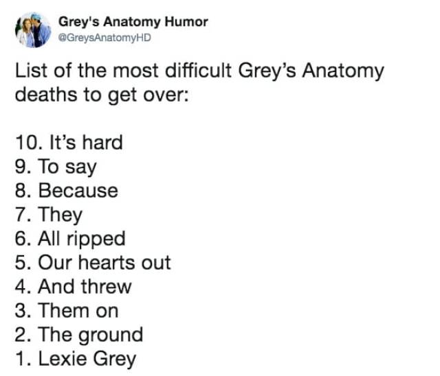 "Grey's Anatomy" Jokes (42 pics)