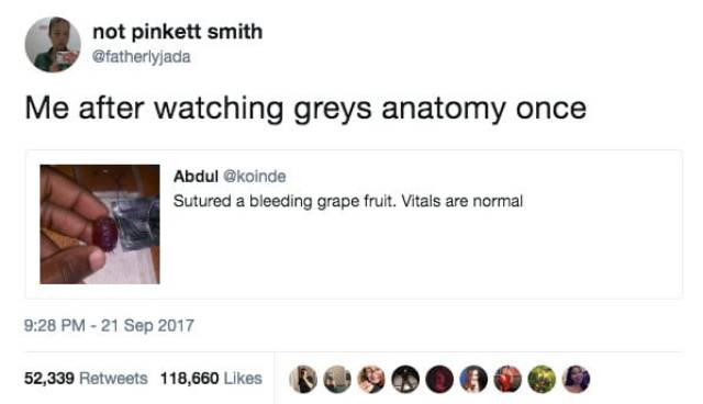 "Grey's Anatomy" Jokes (42 pics)