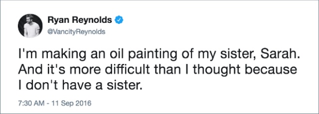 Ryan Reynolds’ Funniest Tweets (21 pics)