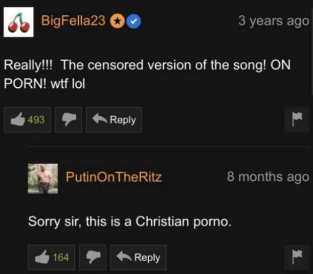 Unbelievable Pornhub Comments (20 pics)