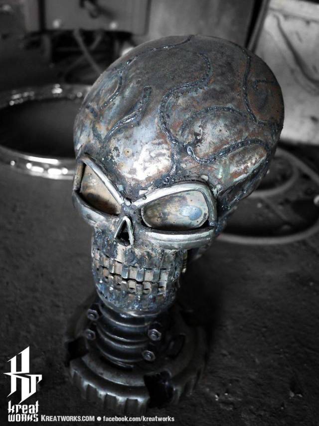 Steampunk Sculptures Made Out Of Scrap Metal (40 pics)