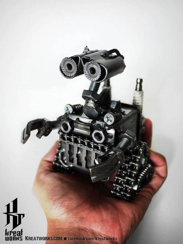Steampunk Sculptures Made Out Of Scrap Metal (40 pics)