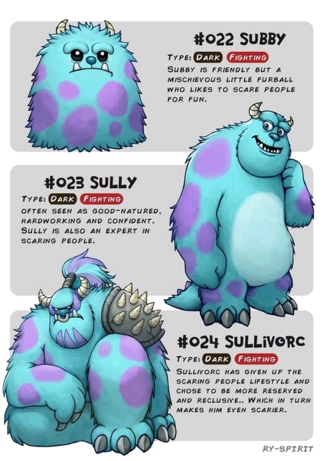 Famous Characters Turned Into Evolving Pokemon (19 pics)