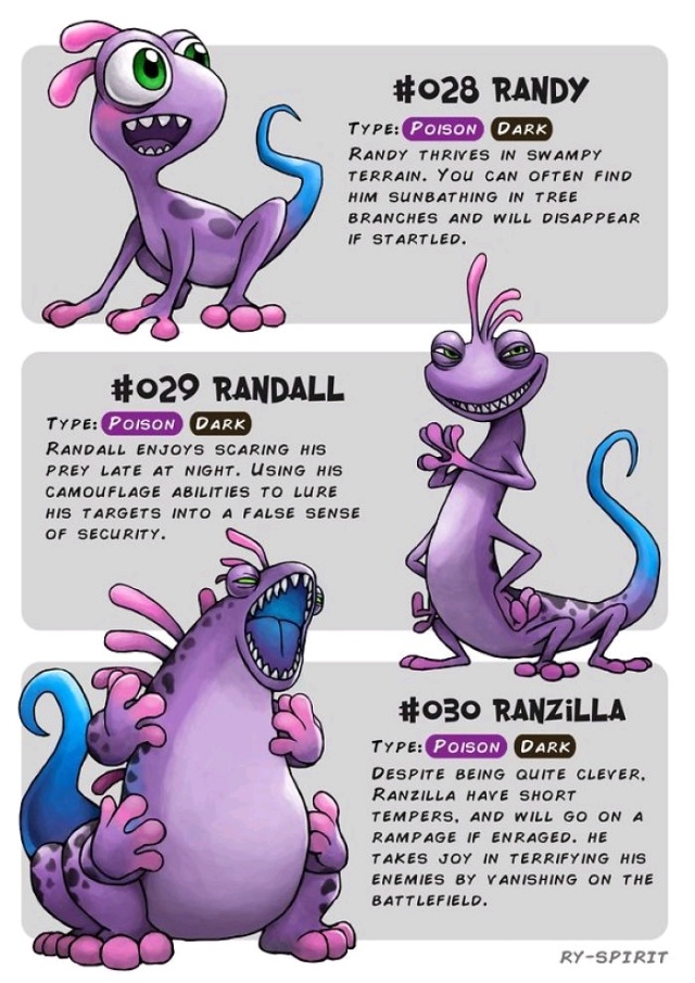 Famous Characters Turned Into Evolving Pokemon (19 pics)